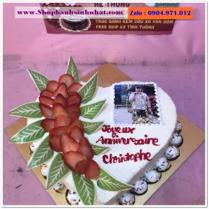 Bánh Sinh Nhật In Hình Ảnh - H26